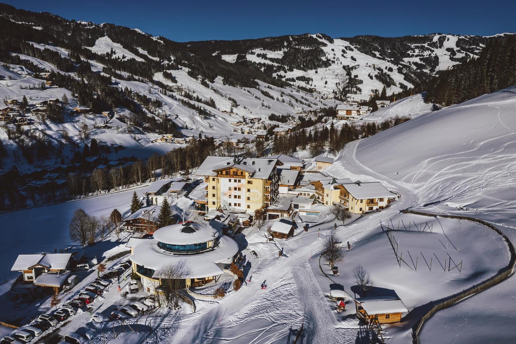 Familienresort Ellmauhof Saalbach-Hinterglemm Exterior foto